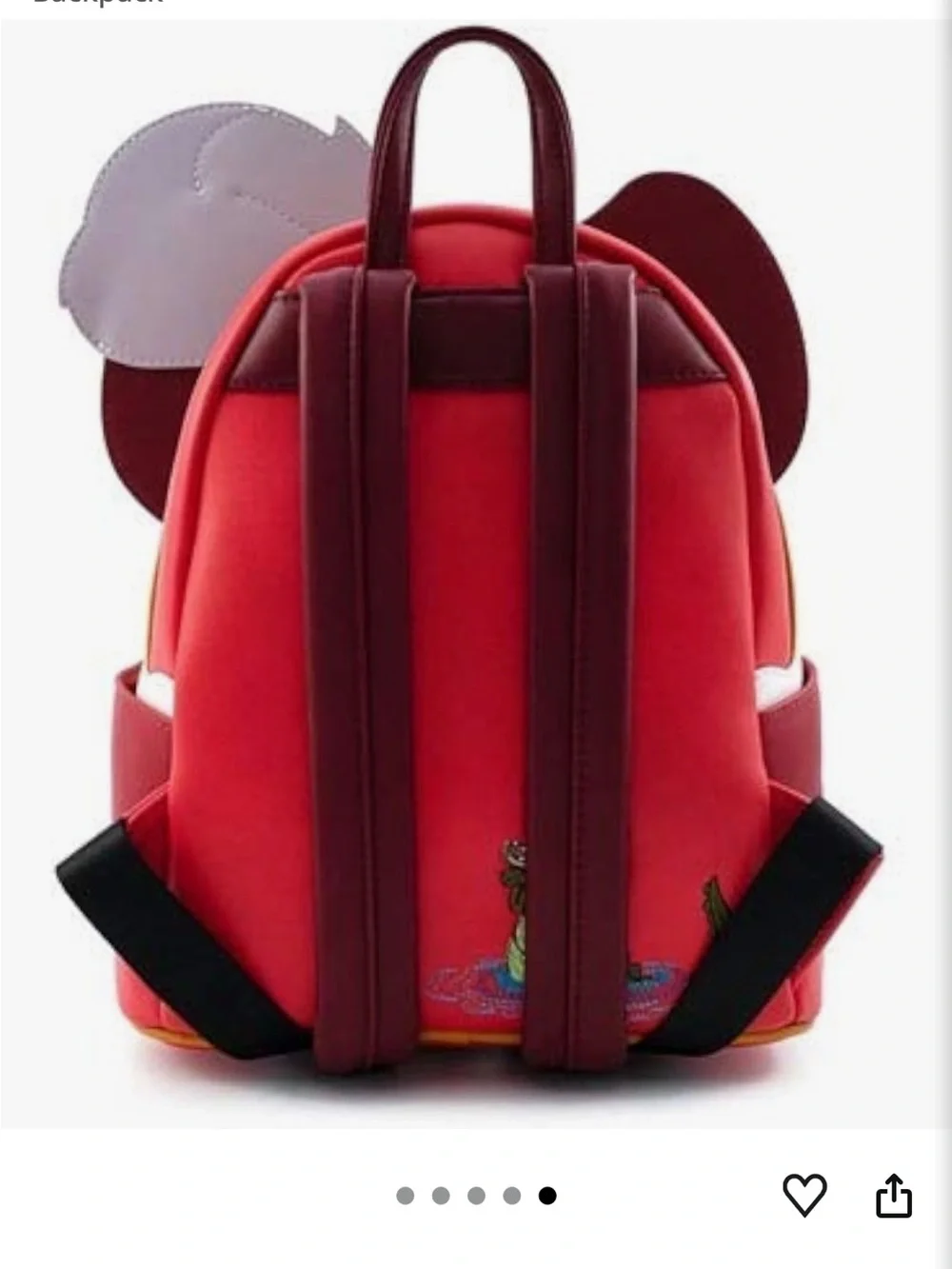 Loungefly Disney Peter Pan Captain Hook Cosplay Mini Backpack